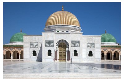 Mausolee de Hahib Bourguiba, Monastir, Tunisia.