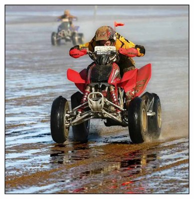 Weston Beach Race.