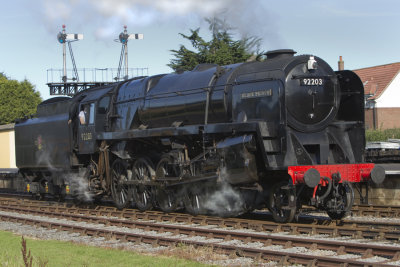 British Railways 9F 2-10-0 92203 BLACK PRINCE.