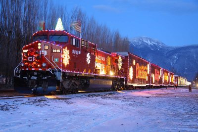 CP Holiday Train Agassiz, B.C.