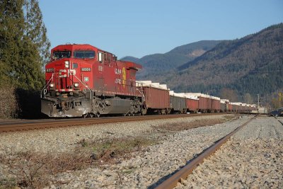 CP concentrate loads at Matsqui