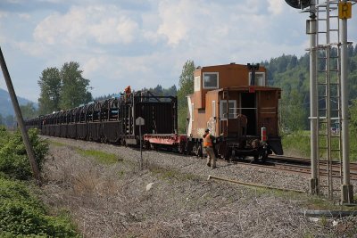 Loading CWR at Silverdale