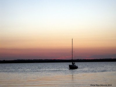 Alone on Lake Simcoe