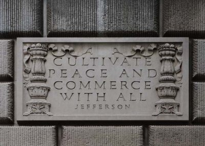 CULTIVATE PEACE AND COMMERCE WITH ALL