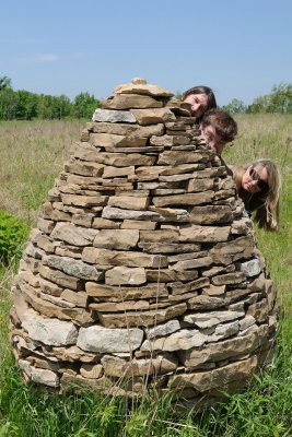 Andy Goldsworthy cairn as possible album cover.