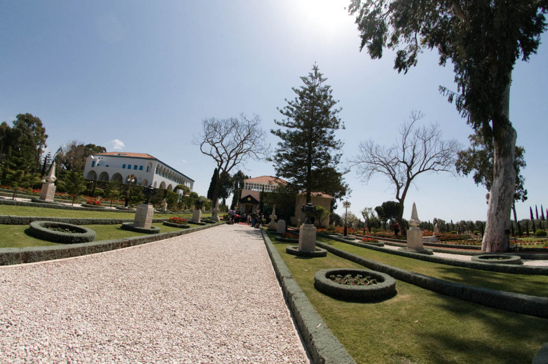 Mansion at Bahji and Shrine of Baha'u'llah