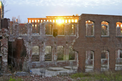 Ruins at Sunset