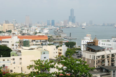 View of Kaohsiung Port