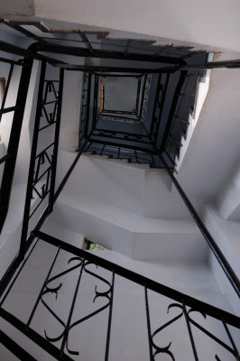 Interior View of Observation Tower