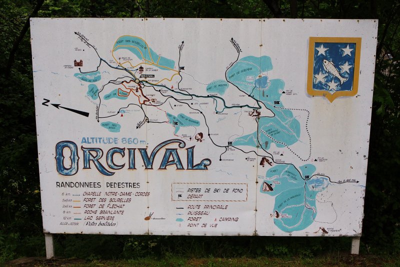  ORCIVAL en Auvergne