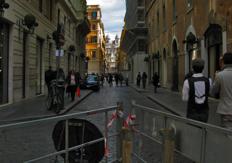 View of  Spanish Steps and Trinita dei Monti4115
