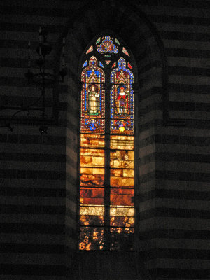 Stained Glass and alabaster window<br />7231