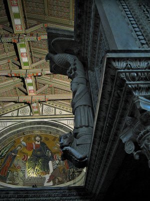 San Miniato, marble pulpit<br />8240