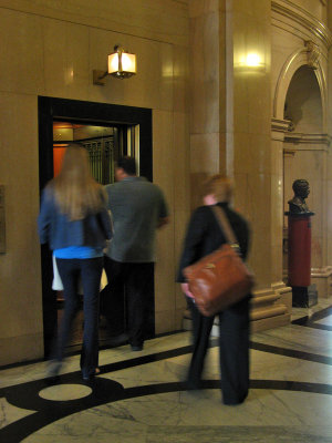 Elevator, Flood Building Lobby<br />0686
