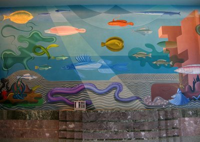 Undersea mural by Hilaire Hiler1584