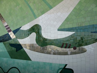 Marine life tile mosaic by Sargent Johnson, 19391589
