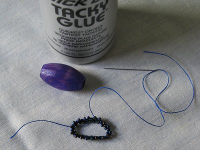 *2*Making a beaded bead