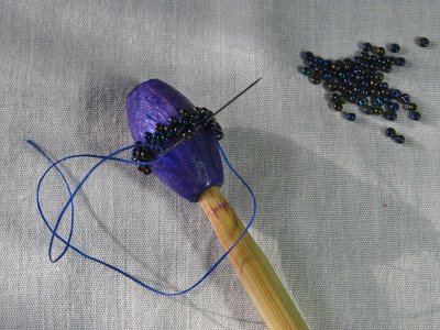 *4*Making a beaded bead