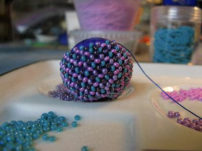 A Beaded bead