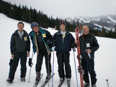 Skiing at Whistler Blackcomb