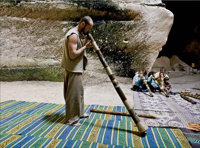 Assaf Peleg, Israeli Master Crafstman of the Aboriginal Didgeridoo
