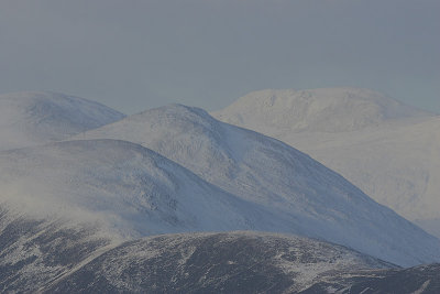 Breadalbane Hills in winter