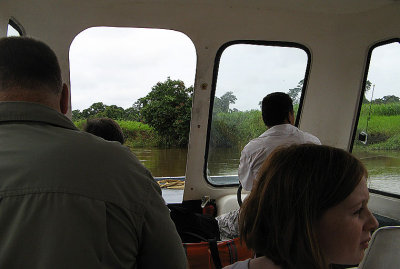 Bus-boat to Tortuguero