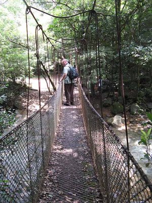 Small Suspension bridge at Rincon