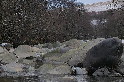 Glacial debris