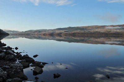 Loch Awe on a cold winter's day