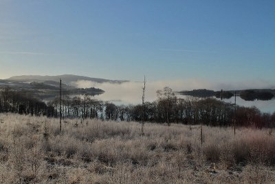 Loch Awe on a cold winter's day