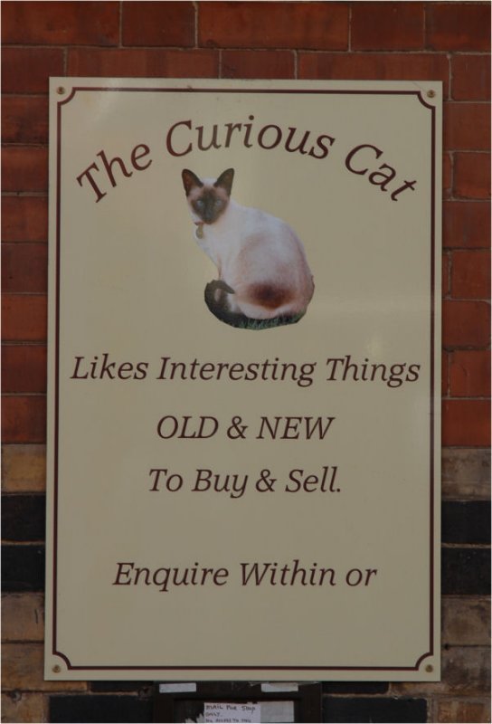 Enquire within or - what.