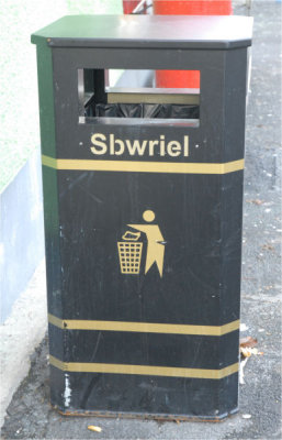 Welsh for litter.