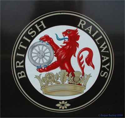 British Railways coach crest.