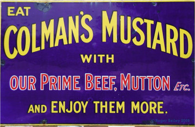 Colemans Mustard.