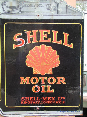 Shell sign.