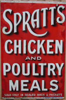 Spratts Sign.