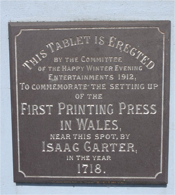 First Printing Press sign