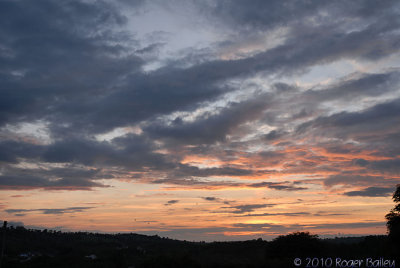 Sunset - 9 June 2010.