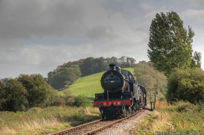 88 approaching Williton on the West Somerset Railway