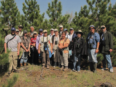 Kirtland's Warbler field trip - last group