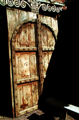 antique door