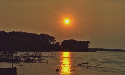 Missouri River Sunset
