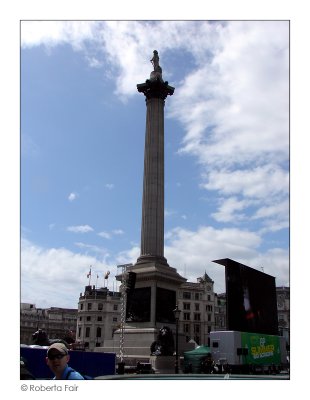 Trafalgar Square and the National Gallery