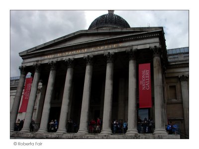 Trafalgar Square and the National Gallery