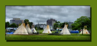 Teepees On The Commons