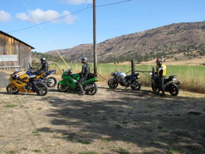 Bikes ready to go