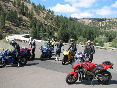 Stopped off Hwy 395