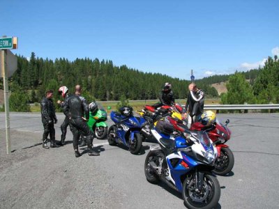 Stopped off Hwy 7