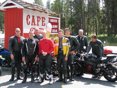 Riders at Austin Junction